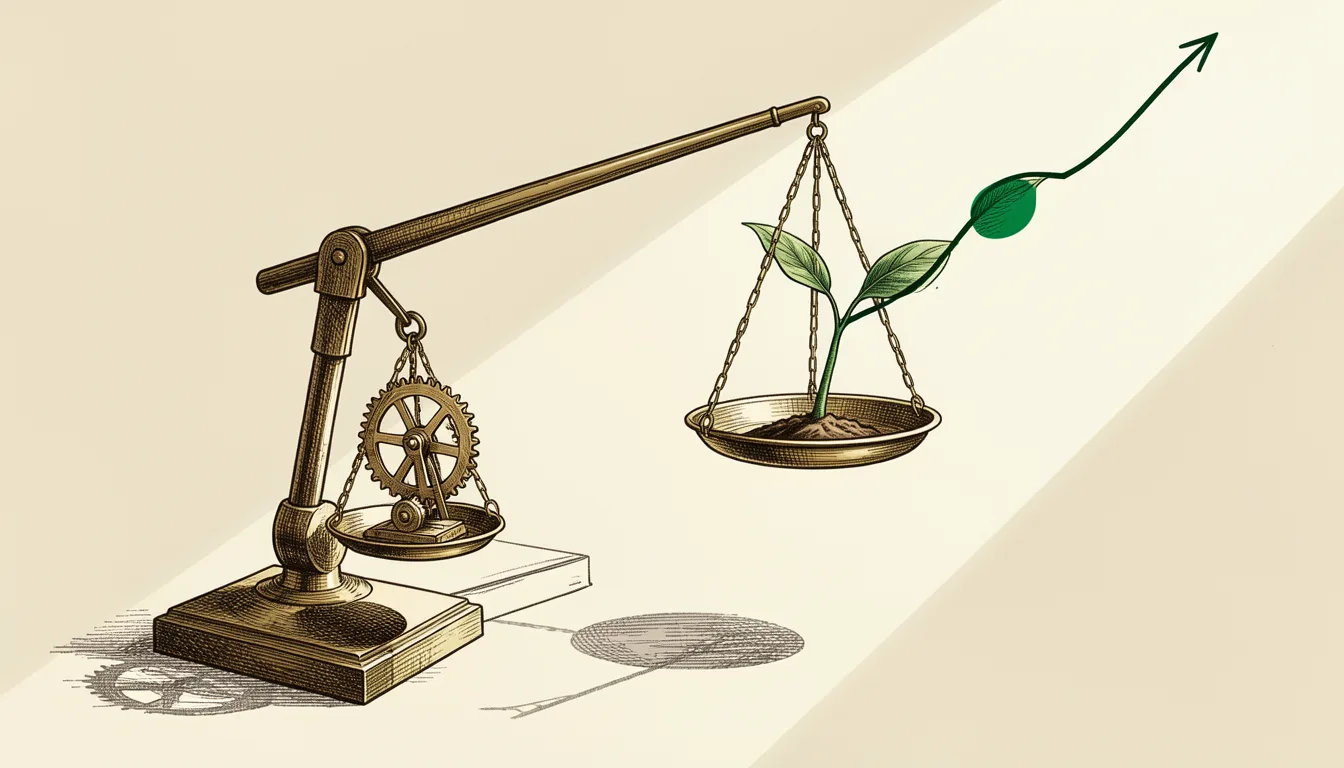 Illustration: Find the one funnel step losing revenue, then fix the cheapest leak first